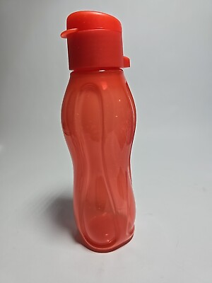 #ad Tupperware ECO EXTRA Small Sport Water Bottle 10oz 310ml Hot Pepper New $12.29