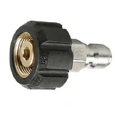 Pressure Washer Adapter M22 14 Female Swivel to 3 8 Quick Connect Male Adapter #ad $8.74
