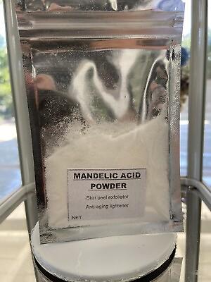 #ad Mandelic acid powder skin peel exfoliator anti aging Lightener. US Seller. 10 Gr $7.79
