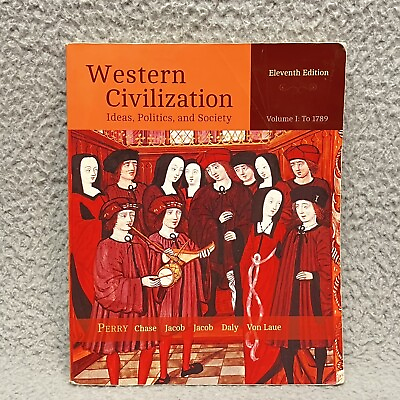 #ad Western Civilization: Ideas Politics and Society Volume I: To 1789 Good $19.99