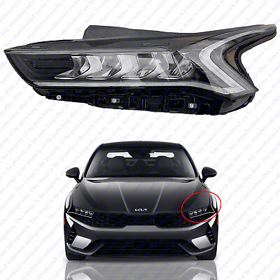 #ad For 2021 2023 Kia K5 LX EX Front Full LED Headlight Lamp Assembly Left Driver $238.95