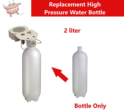 #ad Dental Post Mount Water Bottle System Replacement High Pressure Bottle 2 Liter $24.95
