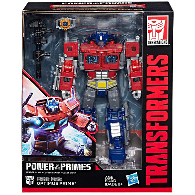 #ad #ad Transformers Optimus Prime Power of Primes Leader Evolution Figure Hasbro Offici $99.99