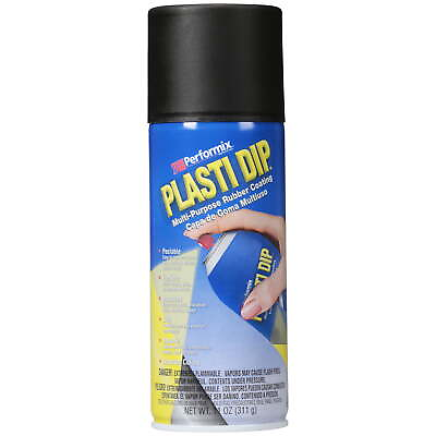 Plasti Dip Spray Multi Purpose Rubber Coating Performix Black Matte NEW 11oz $10.47