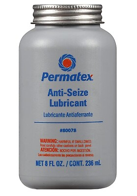#ad #ad Permatex 80078 Anti Seize Lubricant with Brush Top Bottle 8 oz High Temperature $11.25