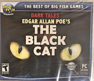 #ad Dark Tales Edgar Allan Poe#x27;s The Black Cat Pc Brand New Win10 8 7 XP $11.24