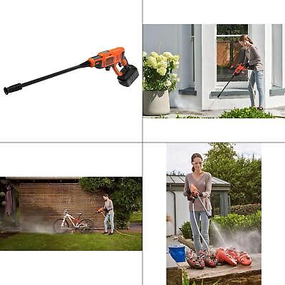 #ad #ad 20v Max 350 Psi 1.0 Gpm Cold Water Electric Pressure Washer With 1 1.5 Ah Ba $148.99