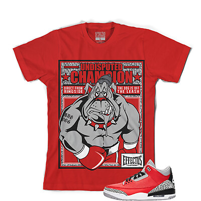 Tee to match Air Jordan Retro 3 Cement All Star Sneakers. Champion Tee #ad $26.25