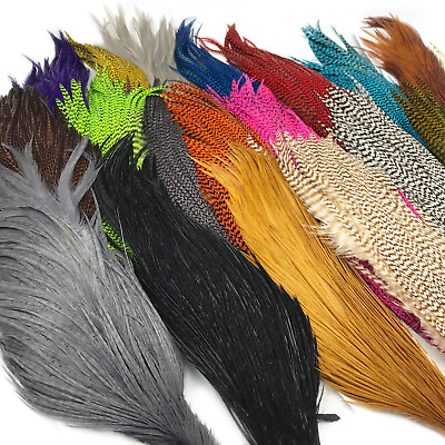 #ad HARELINE HALF ROOSTER CAPES Fly Tying Neck Hackle Feathers Hair Extension NEW $23.99