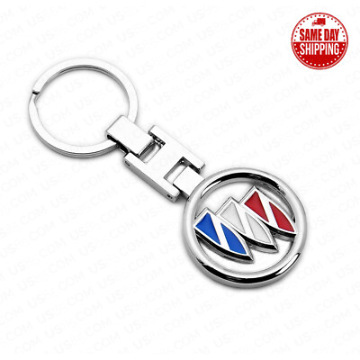 #ad For Buick 3D Logo Sport Alloy Car Home Key Keychain Ring Decoration Gift $9.99