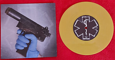#ad Vinyl Single Carcass: Captive Bolt Pistol 7 quot; 45 RPM 2013 Ltd.Edition Yellow $46.04