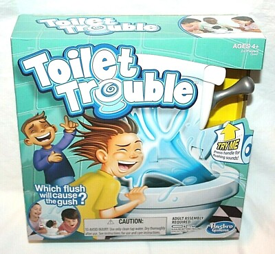 #ad Gaming Toilet Trouble Game by Hasbro $13.29