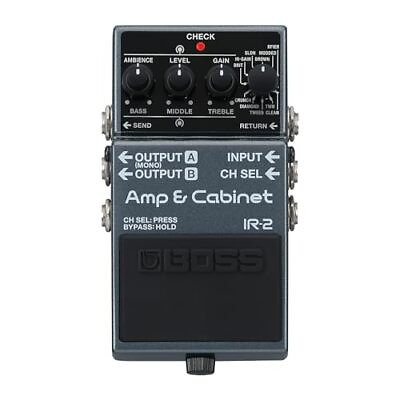 #ad BOSS IR 2 Amp amp; Cabinet Guitar Amp Simulator Cabinet IR Loader Compact Pedal $299.80
