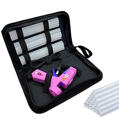 #ad Mini Hot Glue Gun Kit with 30 Glue Sticks and Carry Case for DIY Crafts Arts... $15.44