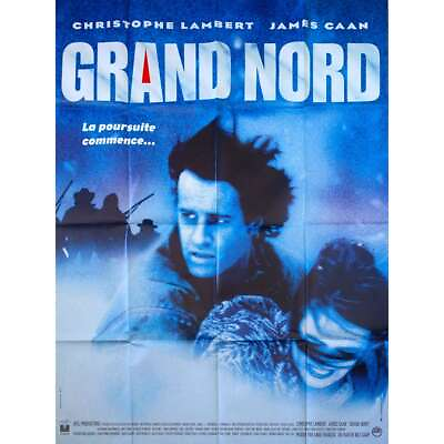 #ad THE NORT STAR Original Movie Poster 47x63 in. 1996 Nils Gaup Christophe $32.99