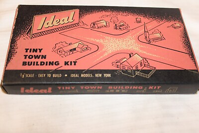 #ad HO Scale Ideal Models Tiny Town Signal Bridge Craftsman Kit Vintage 1950 $22.50