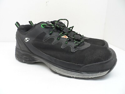 WORK PRO Men#x27;s 3616 Aluminium Toe Steel Plate Welded Work Shoes Black 10.5EE $26.24