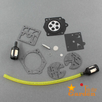 Carburetor Repair Kit For McCulloch Pro Mac 610 650 655 Chainsaw Carb Fuel Line #ad #ad $8.85