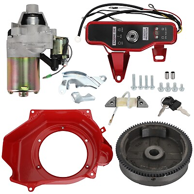 #ad Engine Electric Start Flywheel Ignition Kit For Honda GX160 GX200 5.5HP 6.5HP A6 $74.78