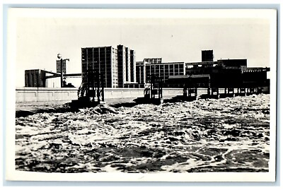 #ad c1930#x27;s Flood Building Water Tower Cedar Rapids Iowa IA RPPC Photo Postcard $29.95