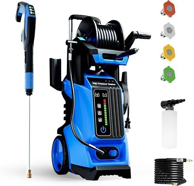 #ad #ad Electric Pressure Washer 4500 PSI Max 3.2 GPM Power Washer with Remote Control $176.69