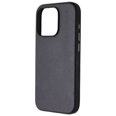 #ad Nomad Modern Leather Case for MagSafe for Apple iPhone 15 Pro Black $36.29