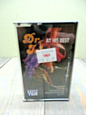 DR. JOHN AT HIS BEST CASSETTE TAPE NEW SEALED * FREE SHIPPING * $11.92