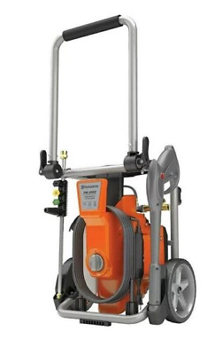 #ad New Husqvarna 2000 MaxPSI Electric Powered Pressure Washer With Fold Down Handle $174.99