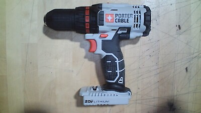 #ad PORTER CABLE 20V 1 2 inch Cordless Drill Driver PCC601 AS IS FOR PARTS $19.95