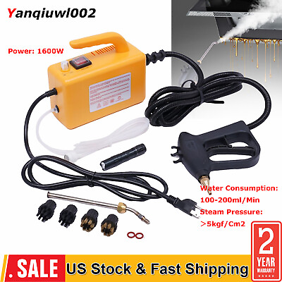 #ad Commercial Handheld High Temp Steam Cleaner High Pressure Cleaning Machine $64.60