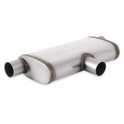 #ad 2.5 In Out Oval Body Transverse Moderate Sound; FlowFX Muffler; Flowmaster 72206 $111.95