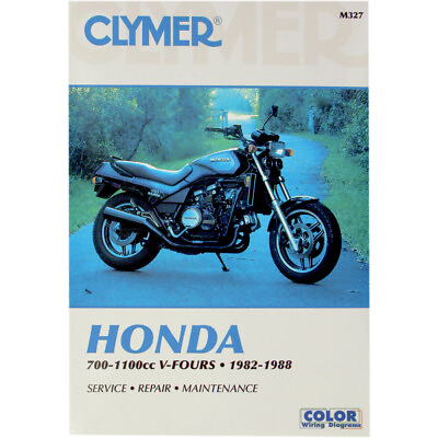 #ad CLYMER Physical Book for Honda V Fours 1982 1988 VF700 VF750 VF1100 Sabre Magna $37.69