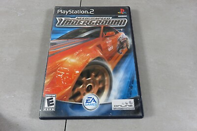 #ad Need for Speed: Underground Sony PlayStation 2 PS2 2006 CIB Complete Tested $11.69