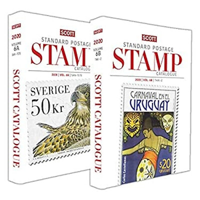 #ad 2020 Scott Standard Postage Stamp Catalogue Volume 6 : 2020 Scott $41.28