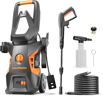 #ad Electric Pressure Washer 13 Amp 1.4 GPM 2100 Max PSI with Foam Bottle $175.99