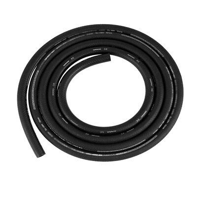#ad 40℉ to 248℉ 3 8 Fuel Hose Line Push Lock NBR Rubber SAE 30R7 10FT 300PSI CA D26 $16.90