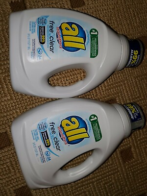 #ad 2x All Detergents 24 loads HE new $9.00