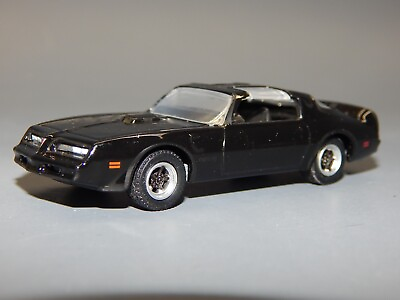#ad 1977 #x27;77 Pontiac Trans Am 455 Black Bird T tops Rims Diorama Replica 1 64 MINT $23.99