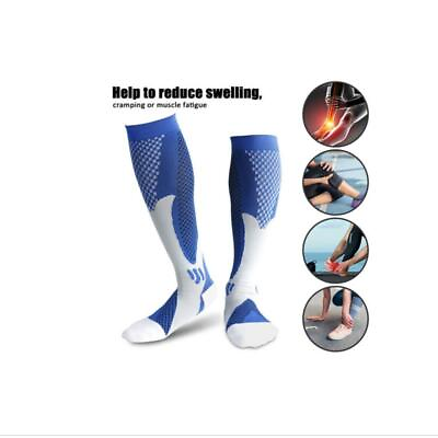 #ad #ad US Mens Compression Socks 20 30 mmhg Sports Knee High For Running Fitness $5.00