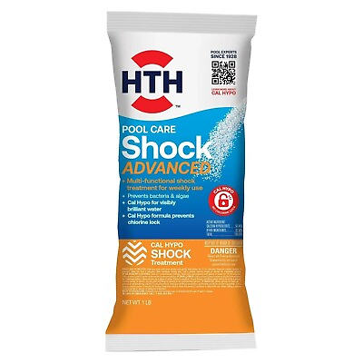 #ad HTH Pool Care Advanced Cleaning for Swimming Pools 1 lbs Fast Ship $9.99
