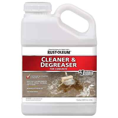 #ad Rust Oleum 1 Gal. Masonry Cleaner and Degreaser For Bare Coated Concrete 4 Pack $104.77