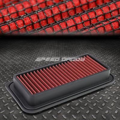 #ad FOR 04 06 XA XB 00 05 ECHO RED REUSABLE WASHABLE DROP IN AIR FILTER PANEL $16.99