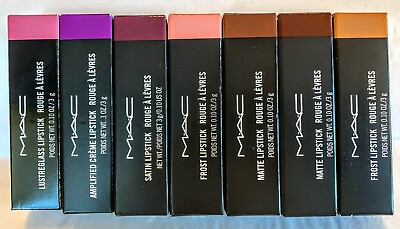 #ad MAC M*A*C Lipstick New in Box Choose Pick Shade Many Colors Available $27.95