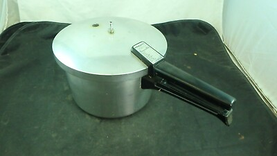 VINTAGE PRESTO PRESSURE COOKER STOVE TOP STAINLESS STEEL A403A 4 QT. #ad $19.99