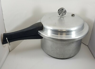 Mirro Matic 4 Quart Pot Aluminum Stove Top Pressure Cooker With Giggler Valve #ad $19.90