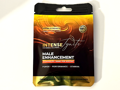#ad Intense#x27;Ignite Fast Acting Male Performance Herbal Supplement 12 Pills $22.75