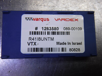 #ad Vargus Vardex MITM Thread Mill Inserts QTY2 R41I8UNTM VTX LOC2454 $99.95