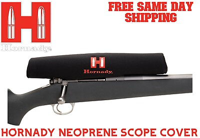 #ad Hornady 99133 Scope Cover Black Neoprene Slip On $9.99