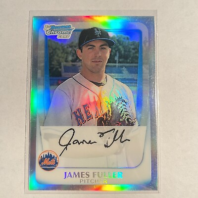 #ad #ad 2011 Mets Bowman Chrome Prospects Refractors #BCP51 James Fuller 799 $1.99