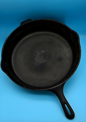 #ad Vntg No 12 Wagner Ware Cast Iron Skillet 13 1 2 inch USA $210.00